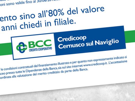 Bcc Credicoop Cernusco Sul Naviglio Visiva Adv